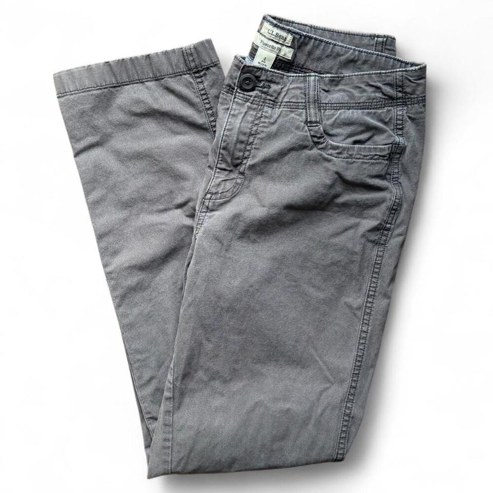 Llbean Women's Grey Trousers